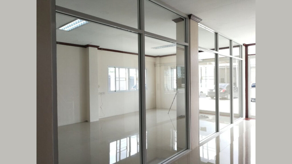 Aluminium Doors with metal frames