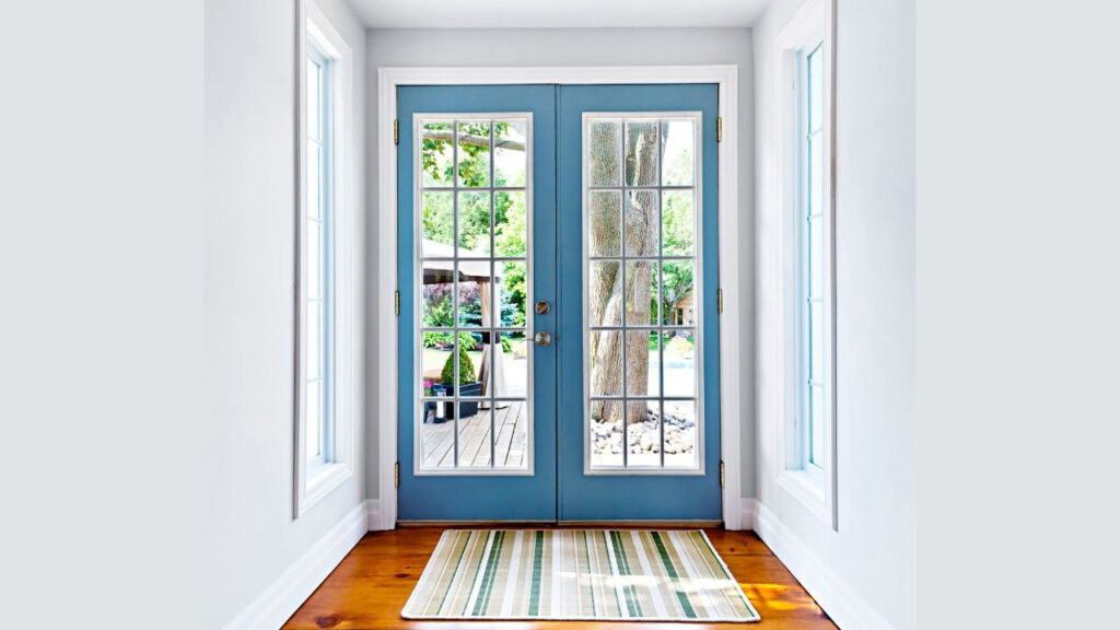 french glass door bring in more natural light and energy efficiency