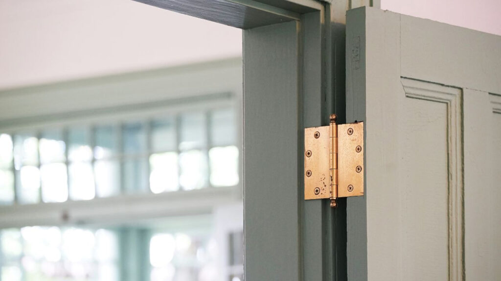 hinged doors