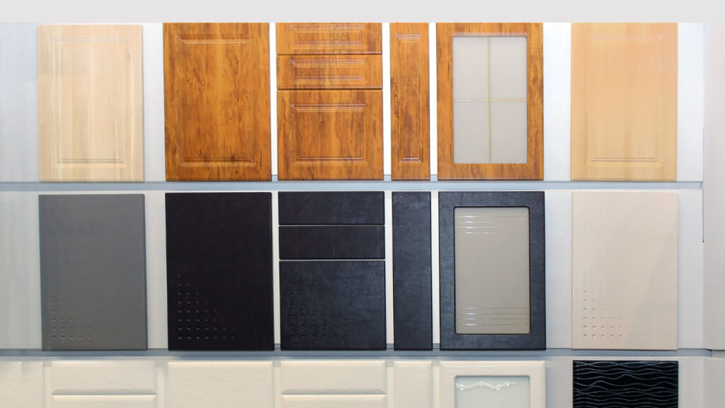 An assortment of door design for choosing interior doors finishing color