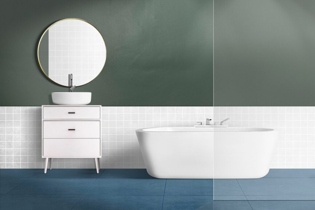 smart glass bathroom